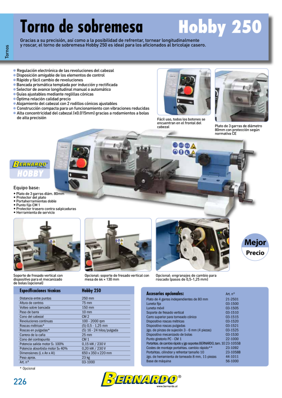 Bernardo MRC 1050 - 6,5 GMD 06-1515XL