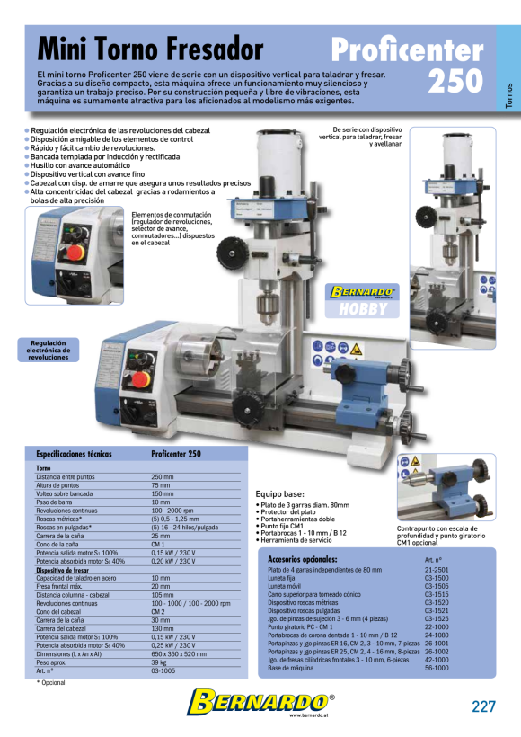 Bernardo MRC 1050 - 6,5 GMD 06-1515XL