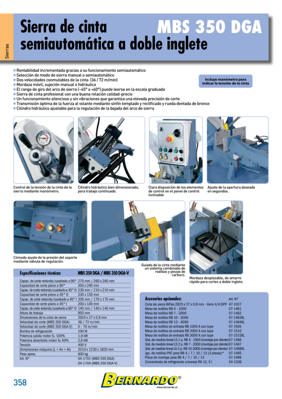 Bernardo Universal Stanzmaschine SMA 3 to 06-1701