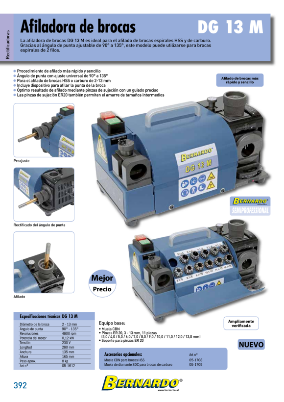 Bernardo Profi - Werkstattpresse WK 15 TH Pro 06-1708