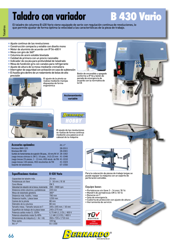 Bernardo Radialventilator SF 2000 B 12-2005