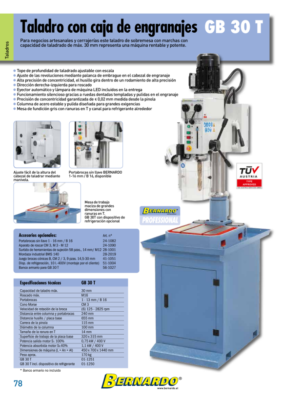 Bernardo Vorschubapparate Kantenkappgerät KG 60 DUO 14-2019