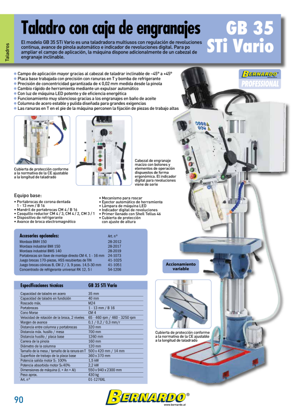 Bernardo Sicherheitsscheibe PBF 10/350/SC 57-1260