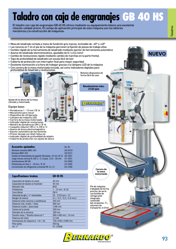 Bernardo Radialventilator RV 203 / 230 V 12-2020