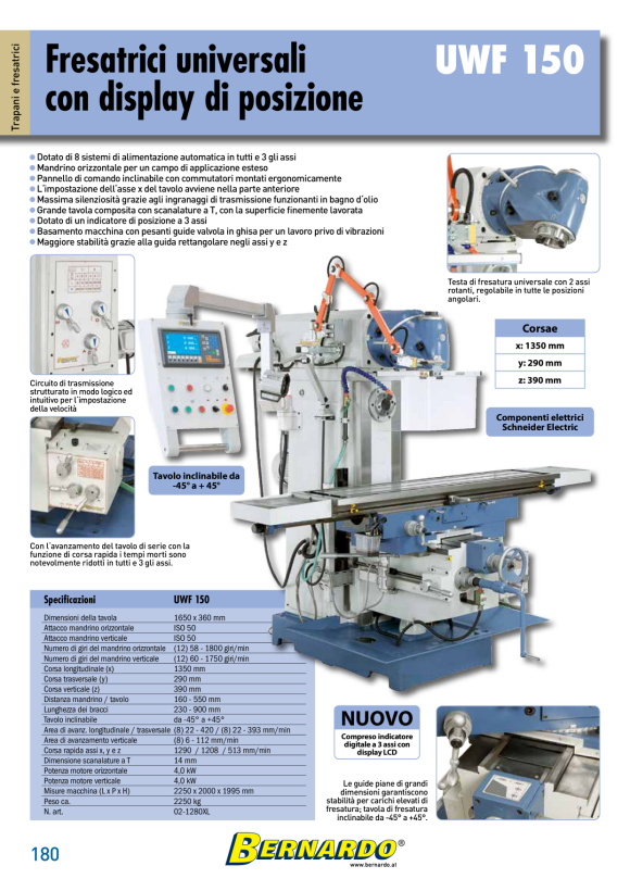 Bernardo Schwenkbiegemaschinen mit segmentierter B 1050 BOX-S 06-1350B