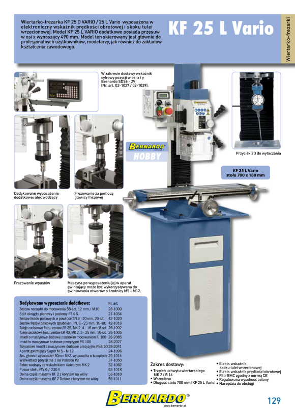 Bernardo Formatkreissägen SP 200 P / 400 V 08-1014
