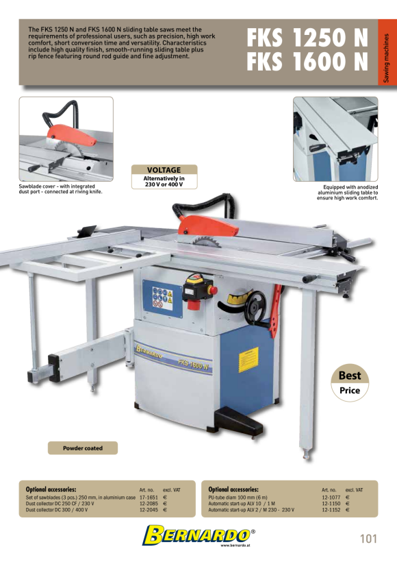 Bernardo Holzbandsäge HBS 450 / 230 V 11-4060B