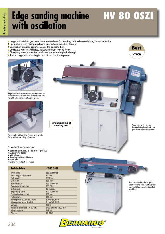 Bernardo Graphitband, b = 200 mm (1 lfm) 11-2158