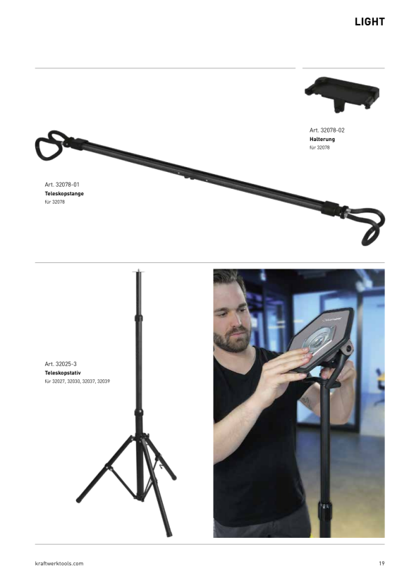 Kraftwerk Ersatzlampe ohne Ladegerät 32016 32016-02