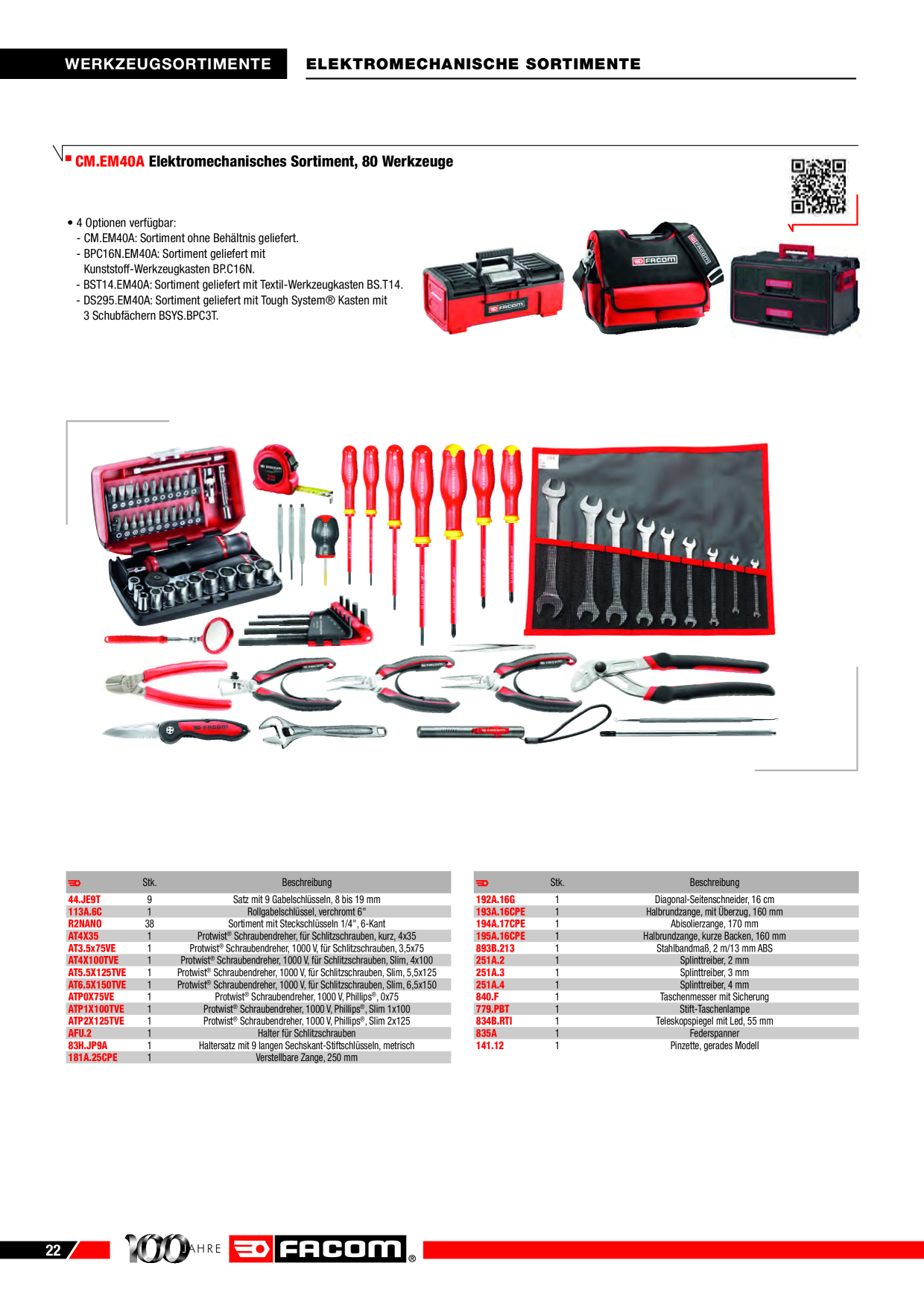 Werkzeugset in Toolbox BST14.EM40A 3662424086618 3662424086618