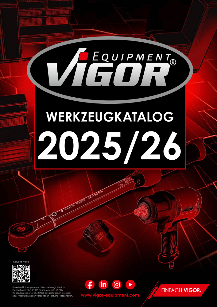 VIGOR Hauptkatalog Vigor Werkzeug