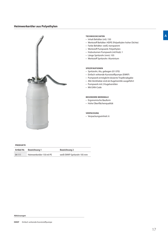Pressol Gewindetülle-G 3/4'' a, Schlüsselweite 32, 19 mm 02 803