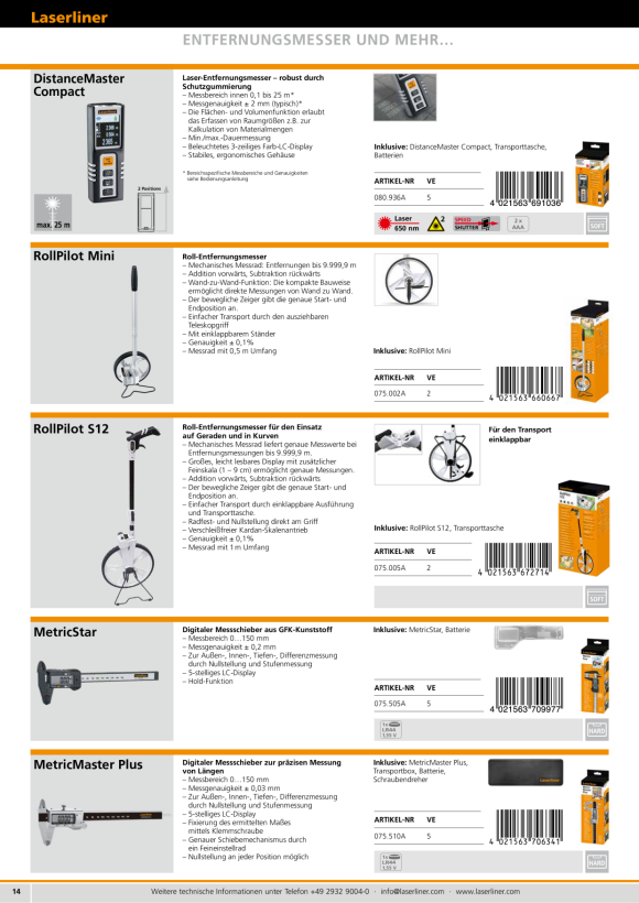 Laserliner RollPilot Mini 075.002A