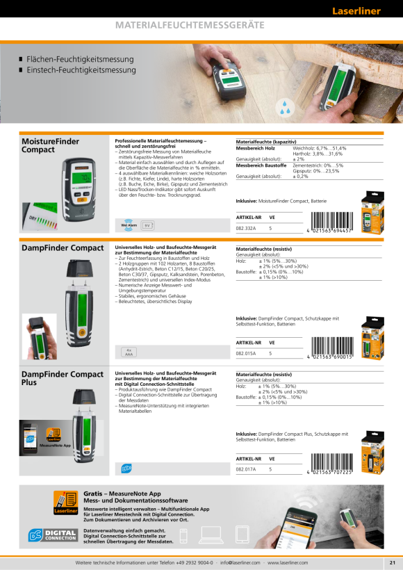 Laserliner ClimaPilot 082.034A