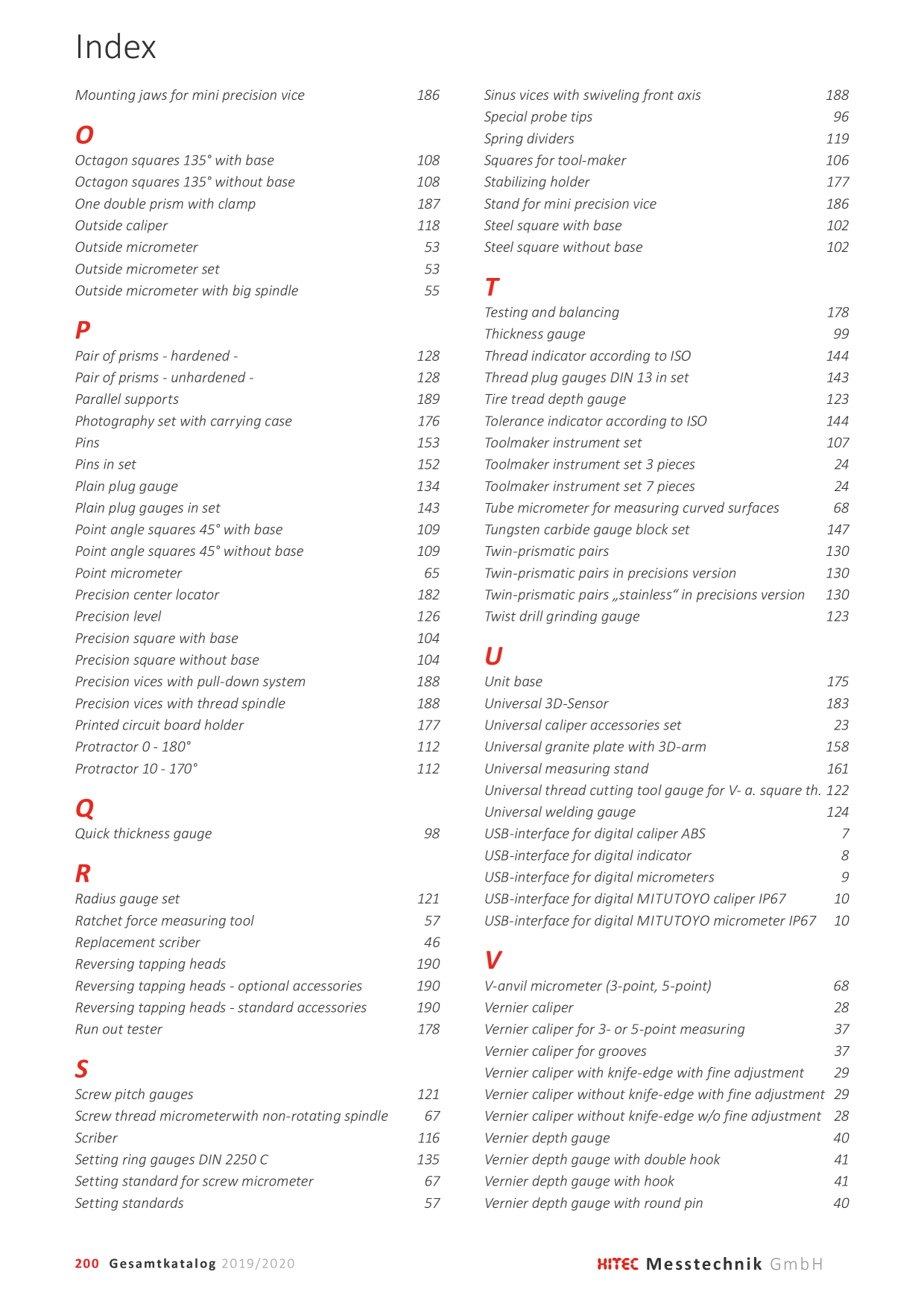 Catalog Overview Image