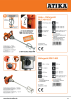 ATIKA Hauptkatalog Baugeräte, Gartengeräte, Holzbearbeitung NR.: 454 Seite 13