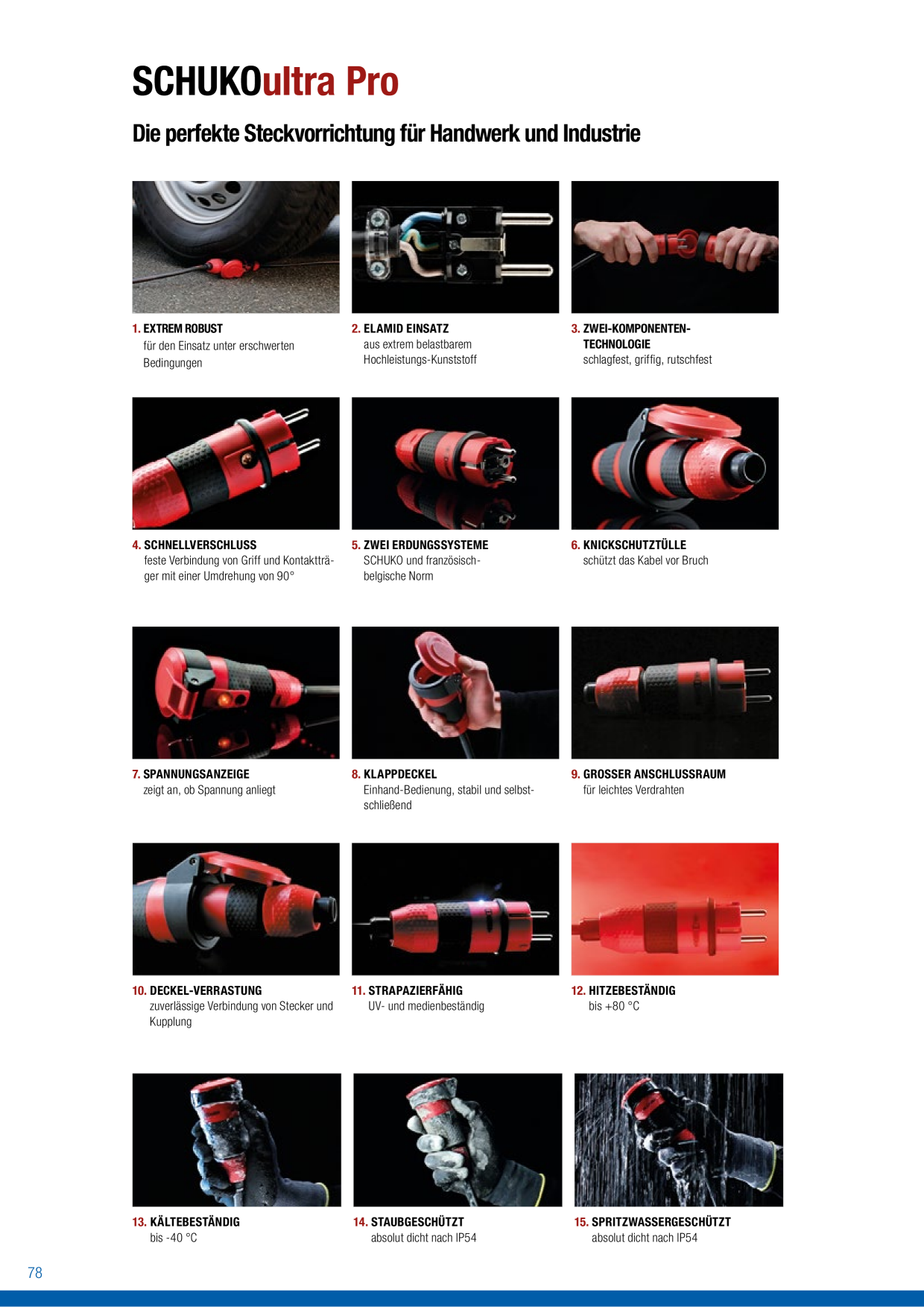 As - Schwabe 62207 Schutzkontakt-Winkelstecker Vollgummi 230 V Schwarz - View #3