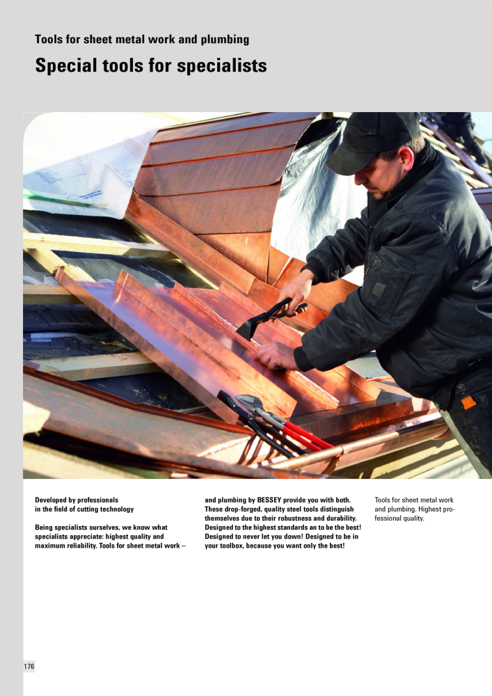 BESSEY Main Catalogue Clamping- and Cutting Technology NO.: 573 - Page 176