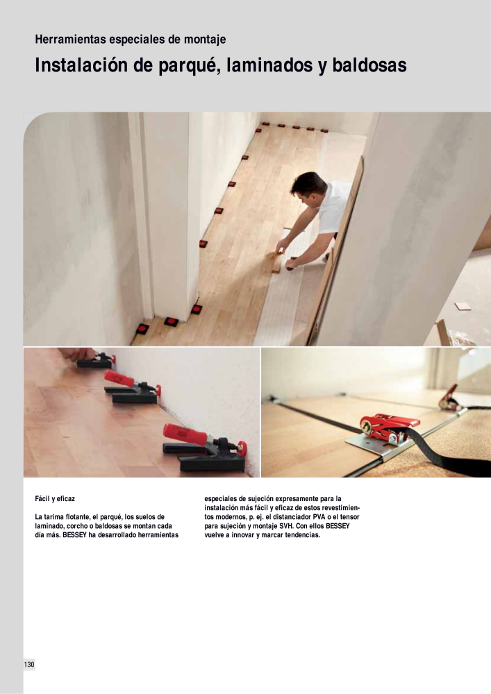 BESSEY Catálogo general Tecnología de Sujeción y de Corte Nº: 576 - Página 130