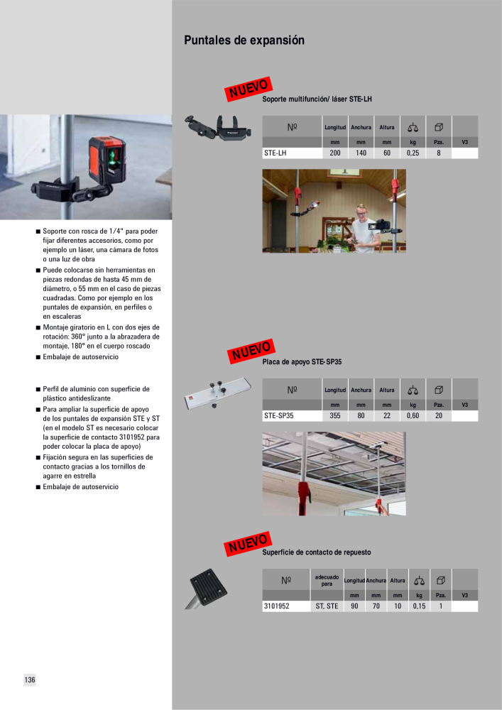 BESSEY Catálogo general Tecnología de Sujeción y de Corte Nº: 576 - Página 136