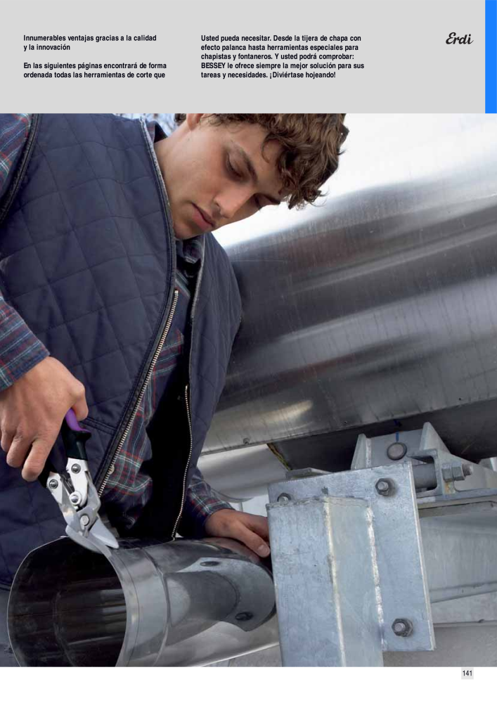 BESSEY Catálogo general Tecnología de Sujeción y de Corte Nº: 576 - Página 141