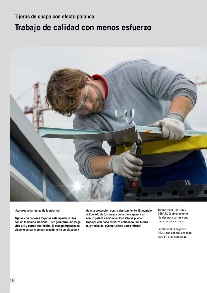 BESSEY Catálogo general Tecnología de Sujeción y de Corte Nº: 576 - Página 144