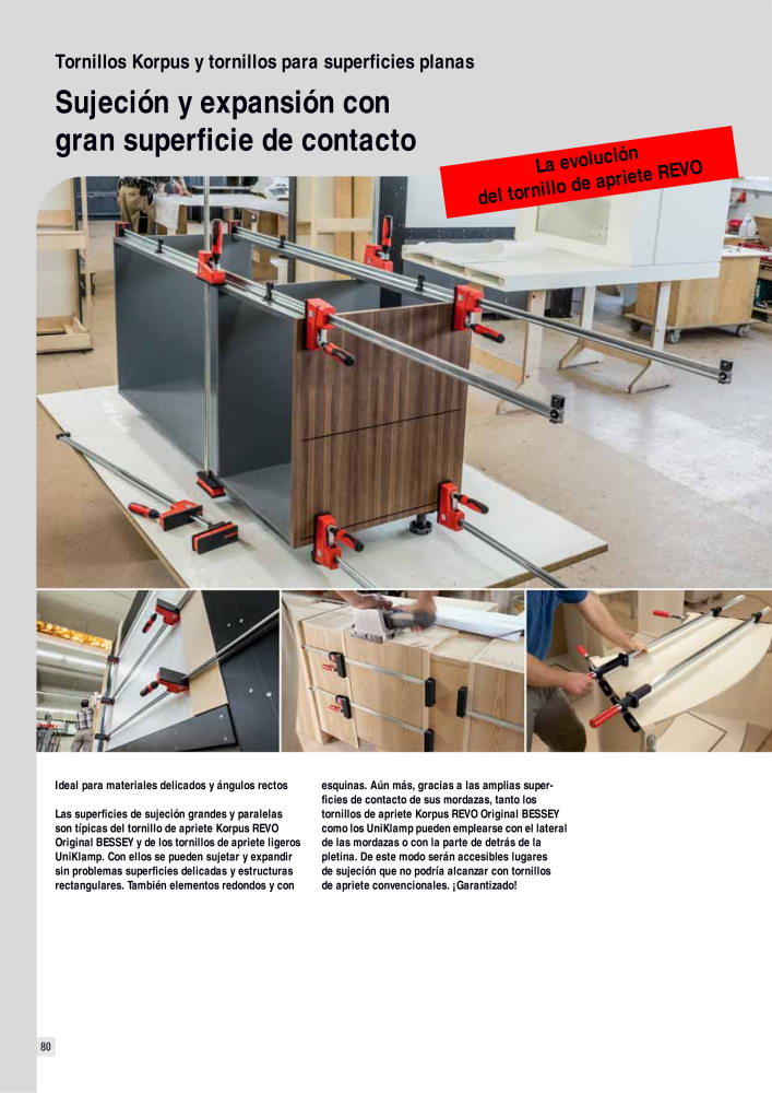 BESSEY Catálogo general Tecnología de Sujeción y de Corte Nº: 576 - Página 80