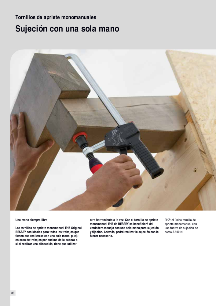 BESSEY Catálogo general Tecnología de Sujeción y de Corte Nº: 576 - Página 88