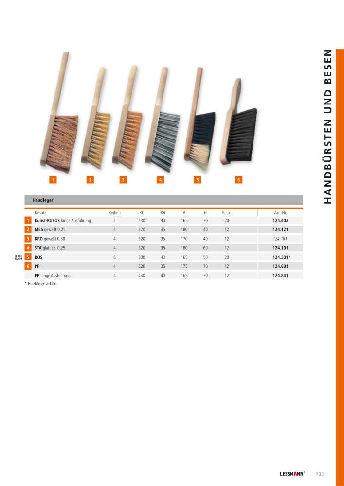 Lessmann Hauptkatalog Nº: 578 - Página 103