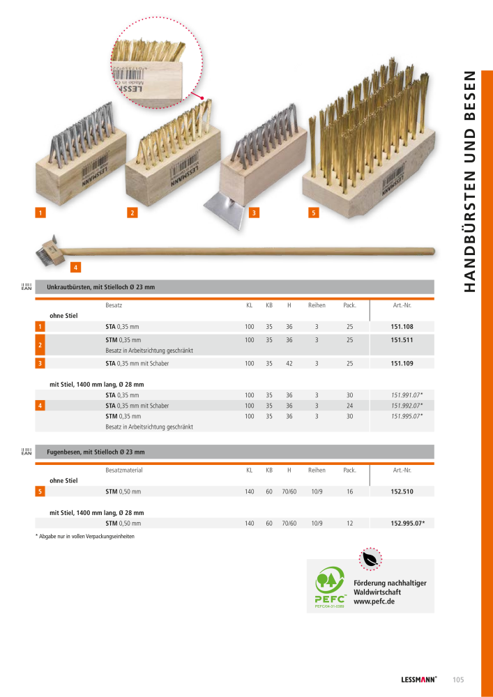 Lessmann Hauptkatalog NO.: 578 - Page 105