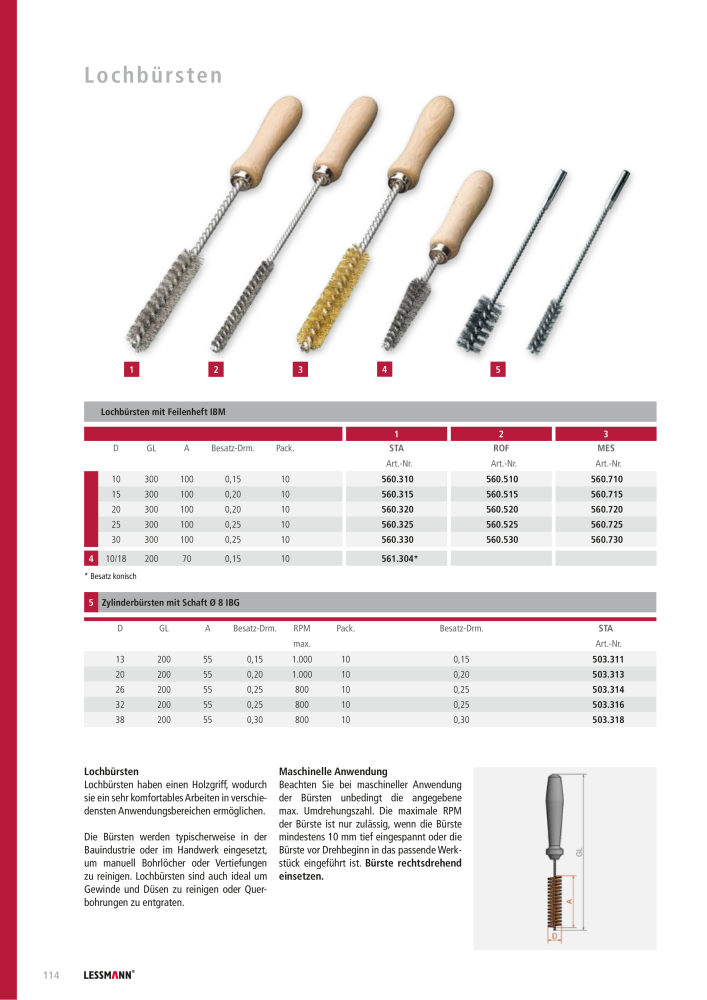 Lessmann Hauptkatalog NO.: 578 - Page 114