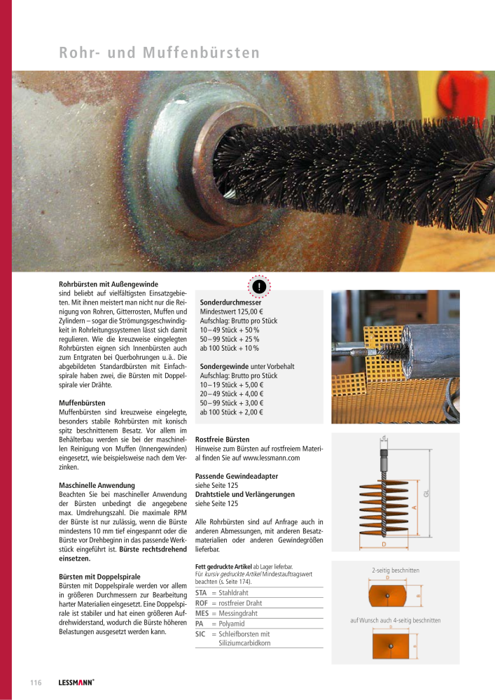 Lessmann Hauptkatalog NO.: 578 - Page 116