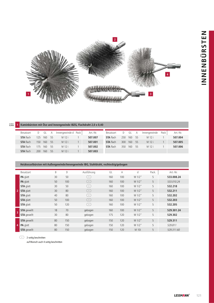 Lessmann Hauptkatalog Nº: 578 - Página 121