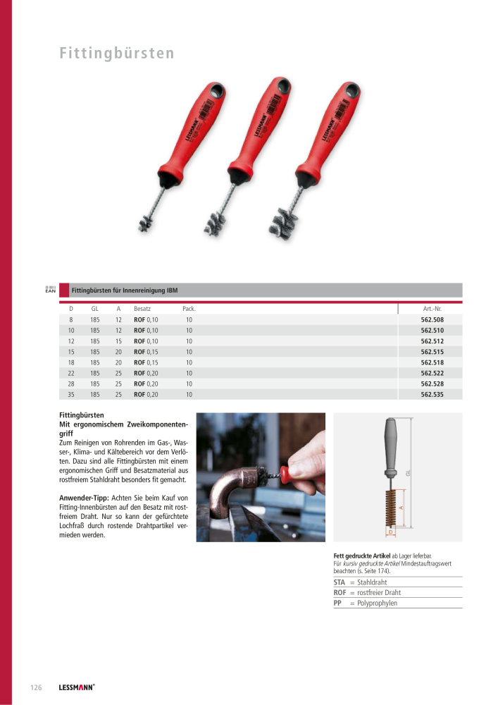 Lessmann Hauptkatalog NO.: 578 - Page 126