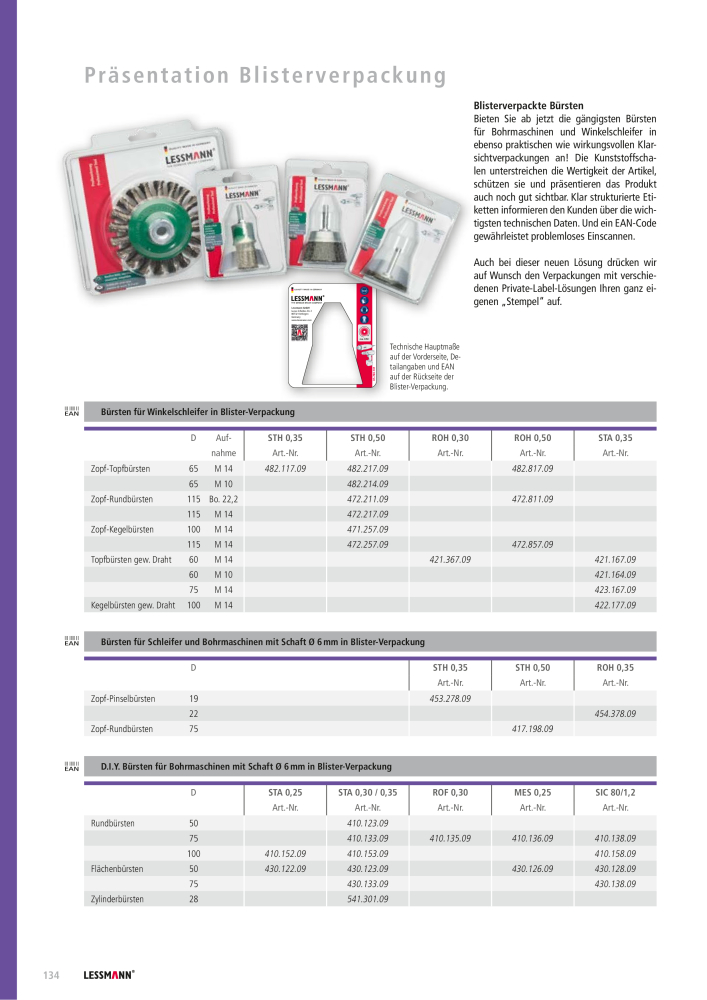 Lessmann Hauptkatalog Nº: 578 - Página 134