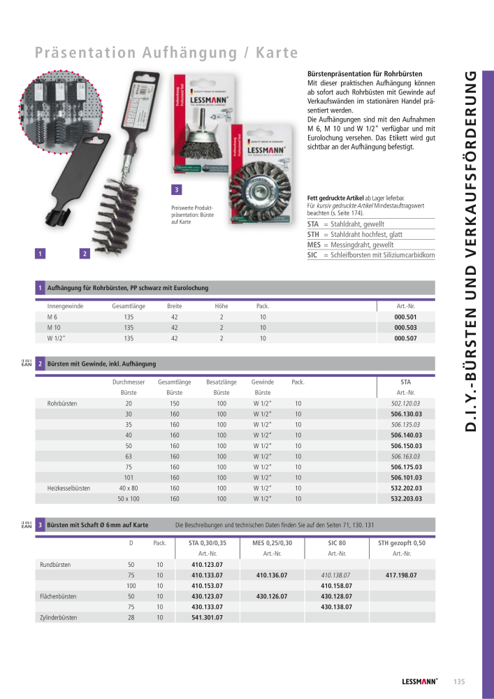 Lessmann Hauptkatalog Nº: 578 - Página 135