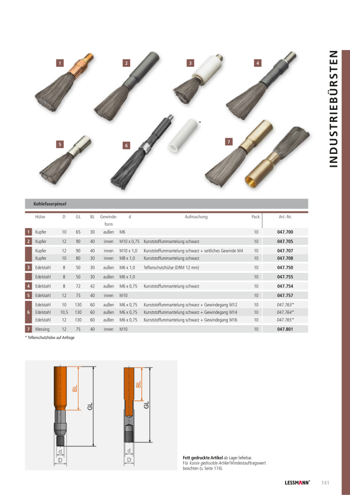 Lessmann Hauptkatalog Nº: 578 - Página 141
