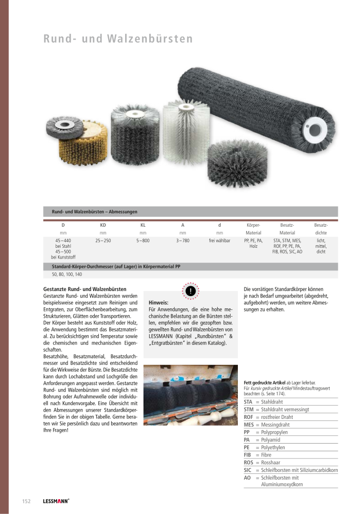 Lessmann Hauptkatalog Nº: 578 - Página 152