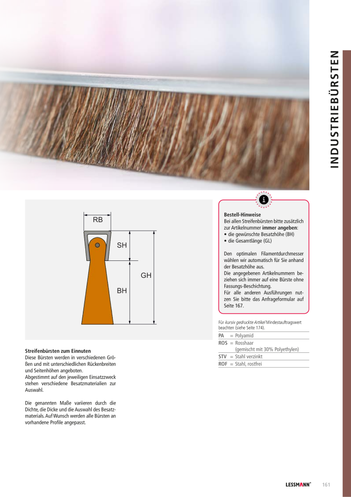 Lessmann Hauptkatalog Nº: 578 - Página 161