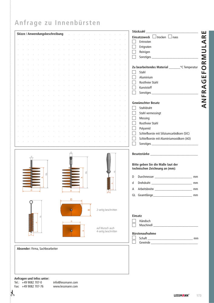 Lessmann Hauptkatalog Nº: 578 - Página 173