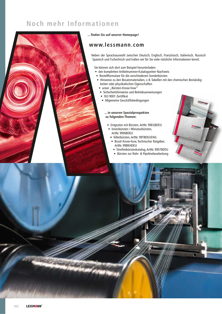 Lessmann Hauptkatalog Nº: 578 - Página 182
