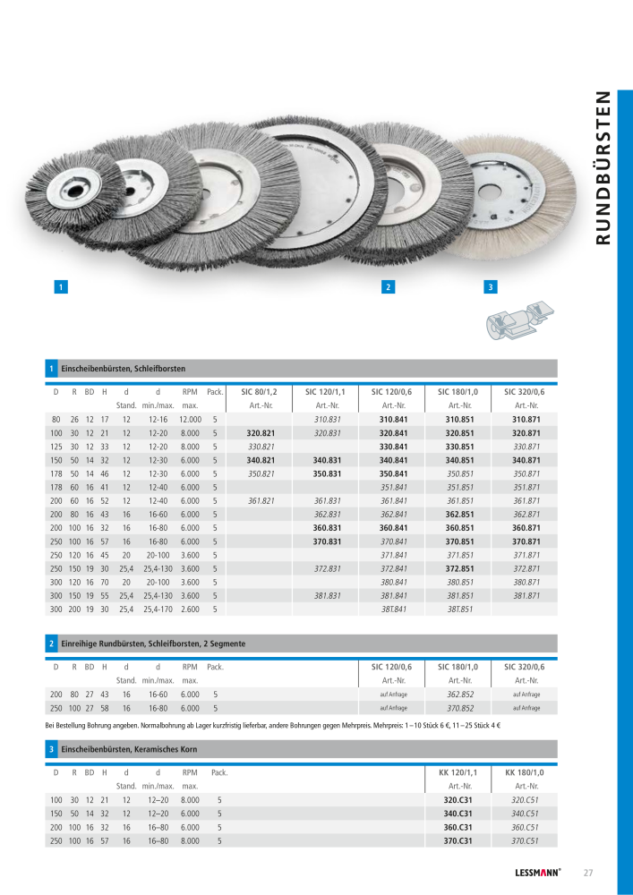 Lessmann Hauptkatalog Nº: 578 - Página 27