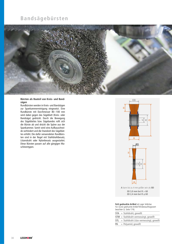 Lessmann Hauptkatalog Nº: 578 - Página 38