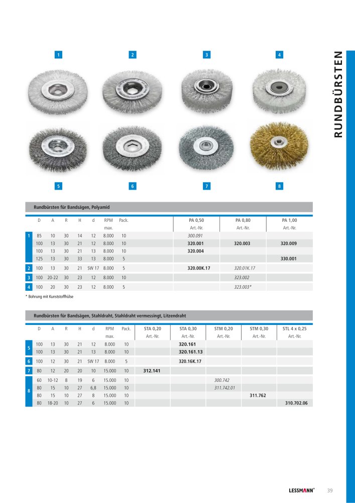 Lessmann Hauptkatalog Nº: 578 - Página 39