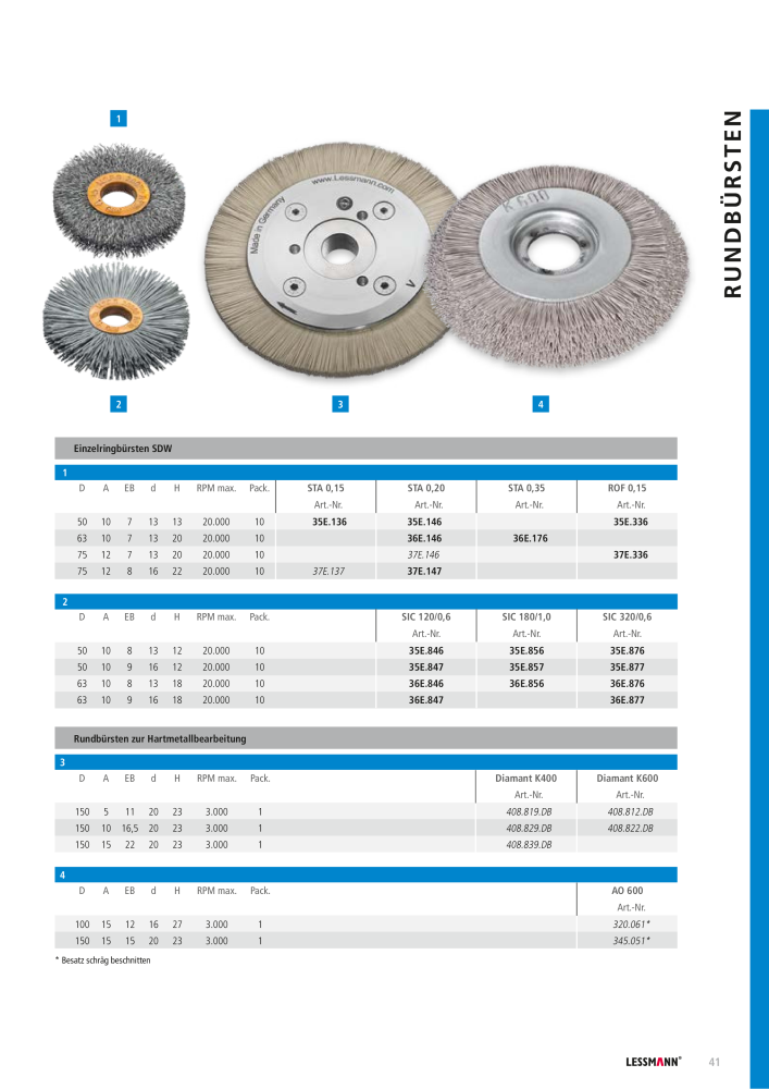 Lessmann Hauptkatalog Nº: 578 - Página 41