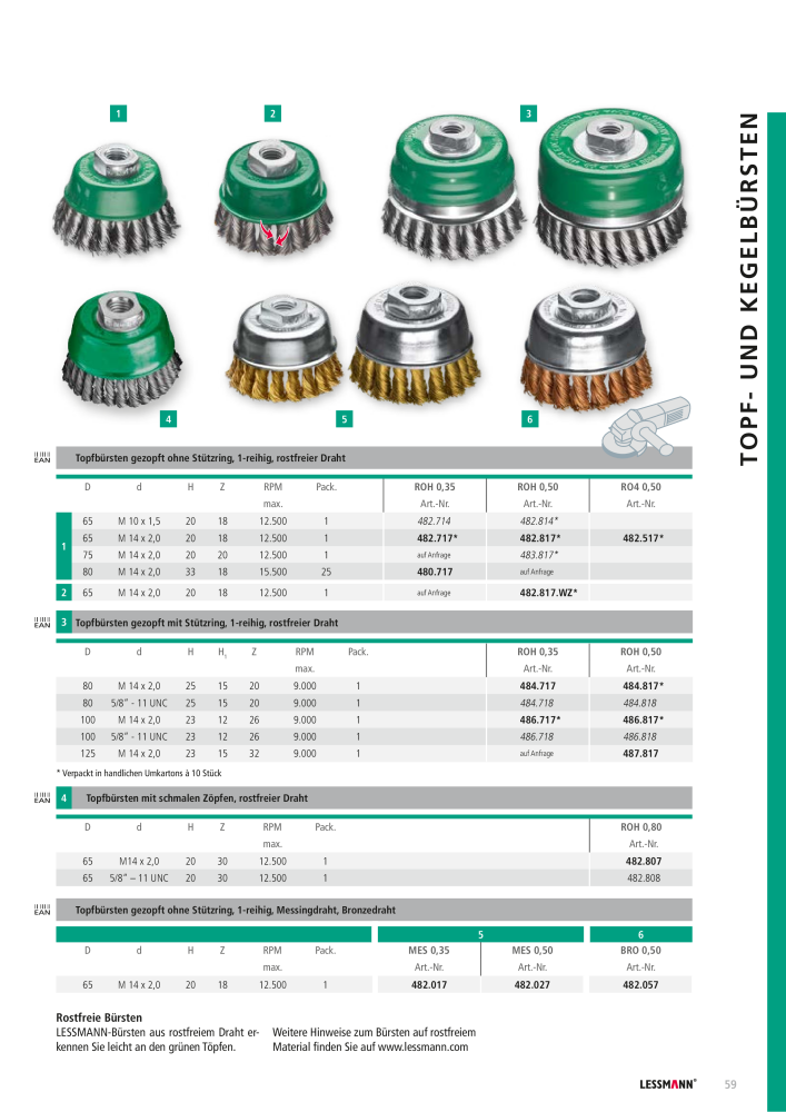 Lessmann Hauptkatalog NO.: 578 - Page 59