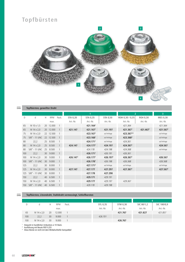 Lessmann Hauptkatalog NO.: 578 - Page 60