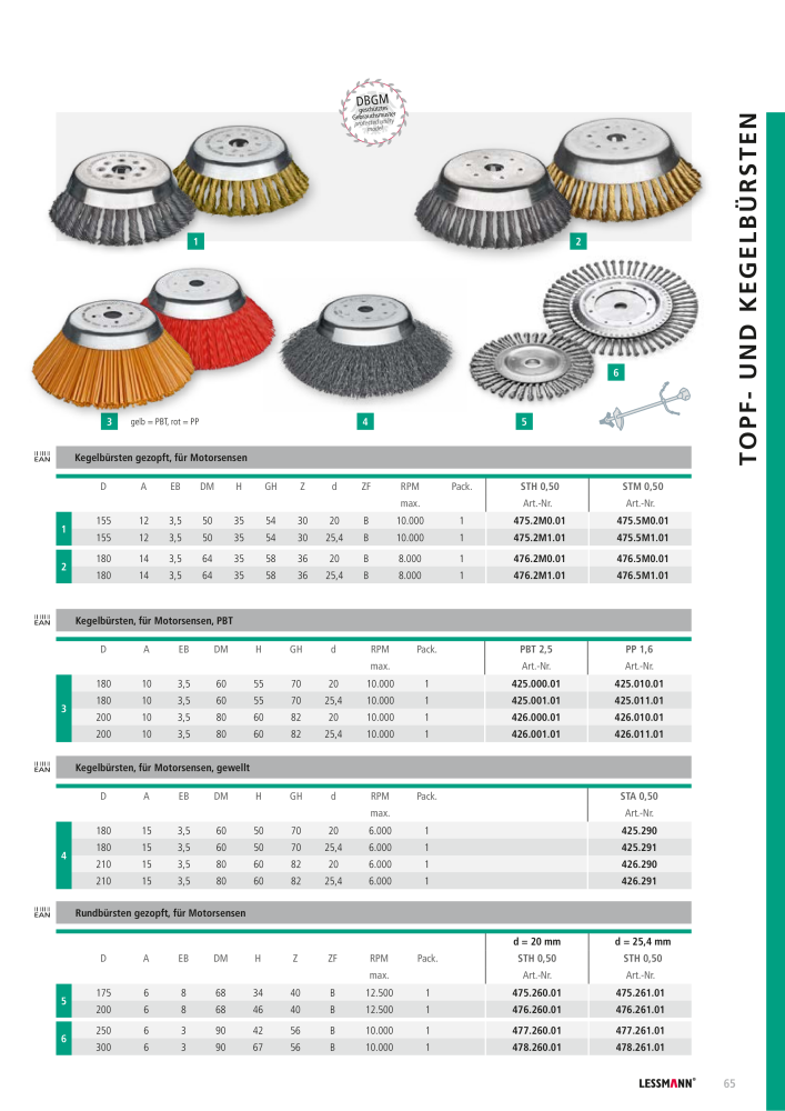Lessmann Hauptkatalog NO.: 578 - Page 65