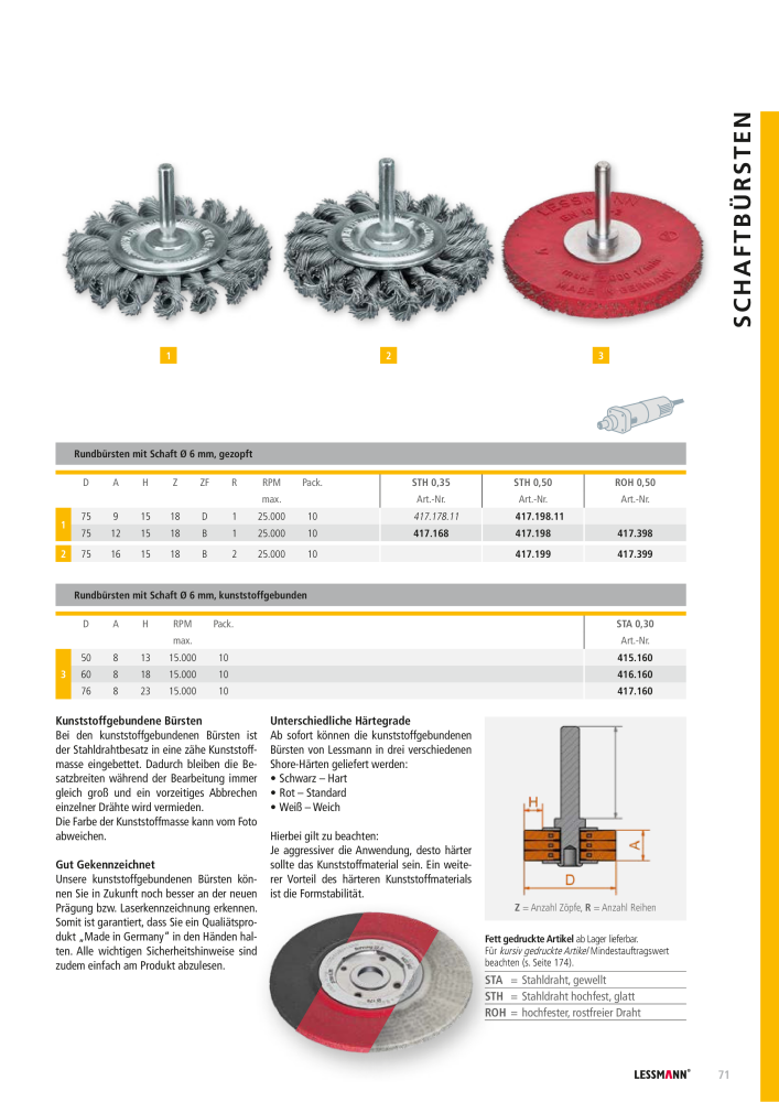 Lessmann Hauptkatalog Nº: 578 - Página 71