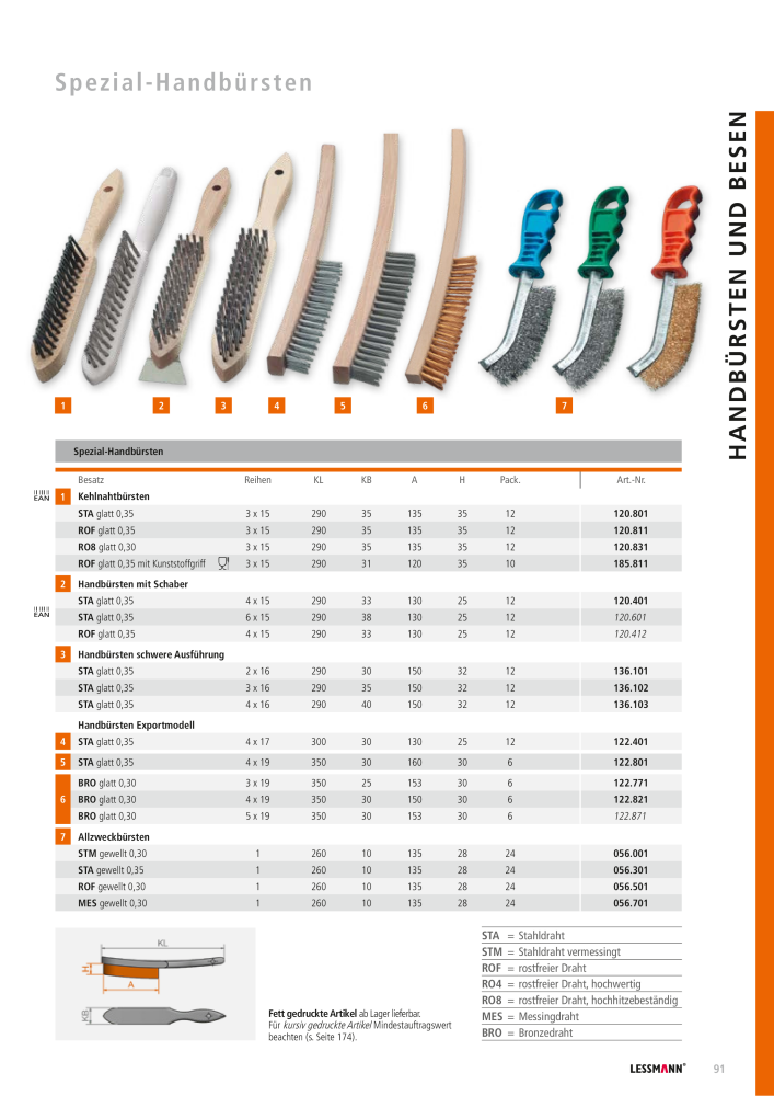 Lessmann Hauptkatalog NO.: 578 - Page 91